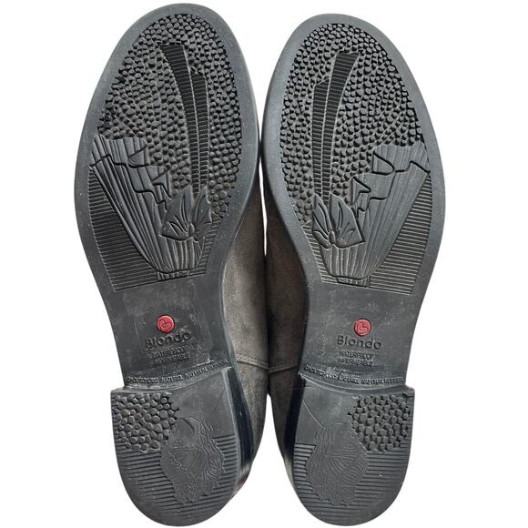 Blondo Velma Over the Knee OTK Gray Suede Boots Size 9.5 Women's - Picture 9 of 10